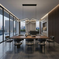 Clipers Sarkıt Led Lamba 120 Cm-Sarkıt Aydınlatma-Voxlamp-Siyah-3000 Kelvin-NowShopFun