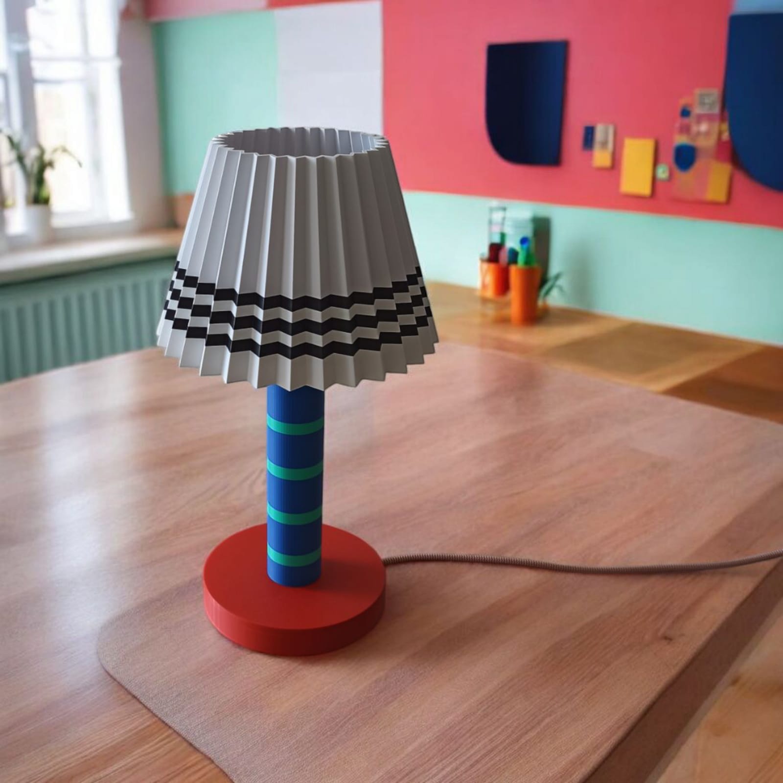 Çok Renkli Abajur No. 1