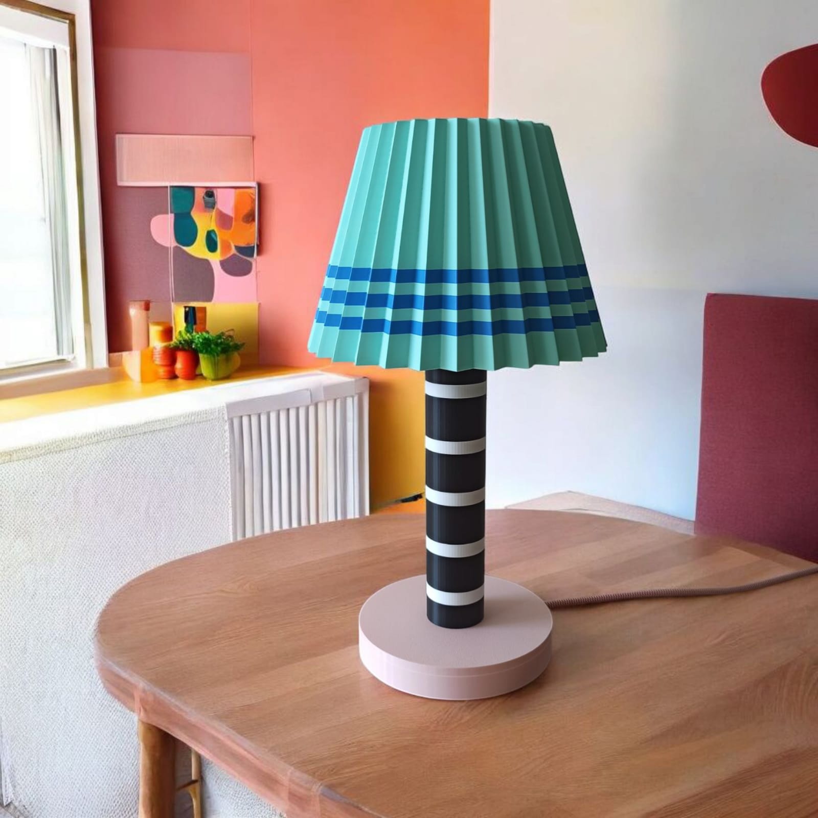 Çok Renkli Abajur No. 4