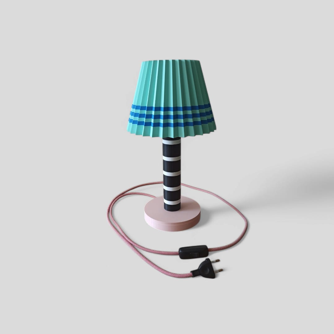 Çok Renkli Abajur No. 4