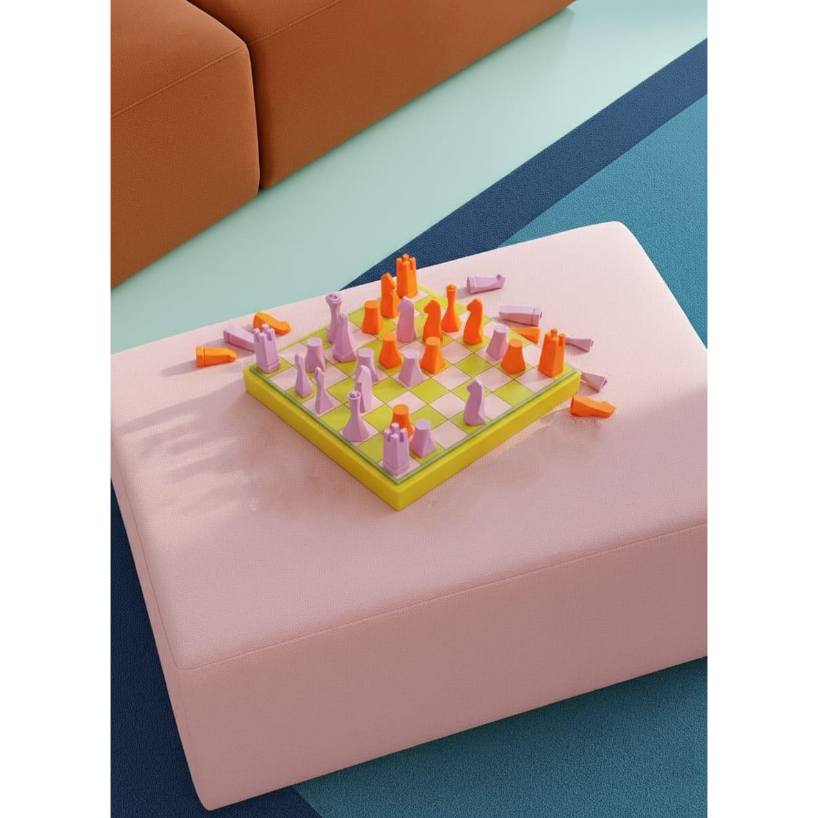 Çok Renkli Küçük Satranç Takımı No. 8