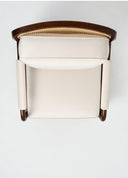 Column Chair Rattan Detaylı Tekli Koltuk