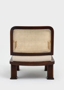 Column Chair Rattan Detaylı Tekli Koltuk