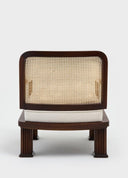 Column Chair Rattan Detaylı Tekli Koltuk