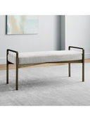 Comfort Metal Bench Puf