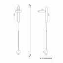 Conccealer Led Duvar Aplik 100 Cm