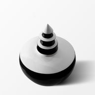 Contrast Seramik Kapaklı Vazo-Vazo-Alti Decorative Art-NowShopFun