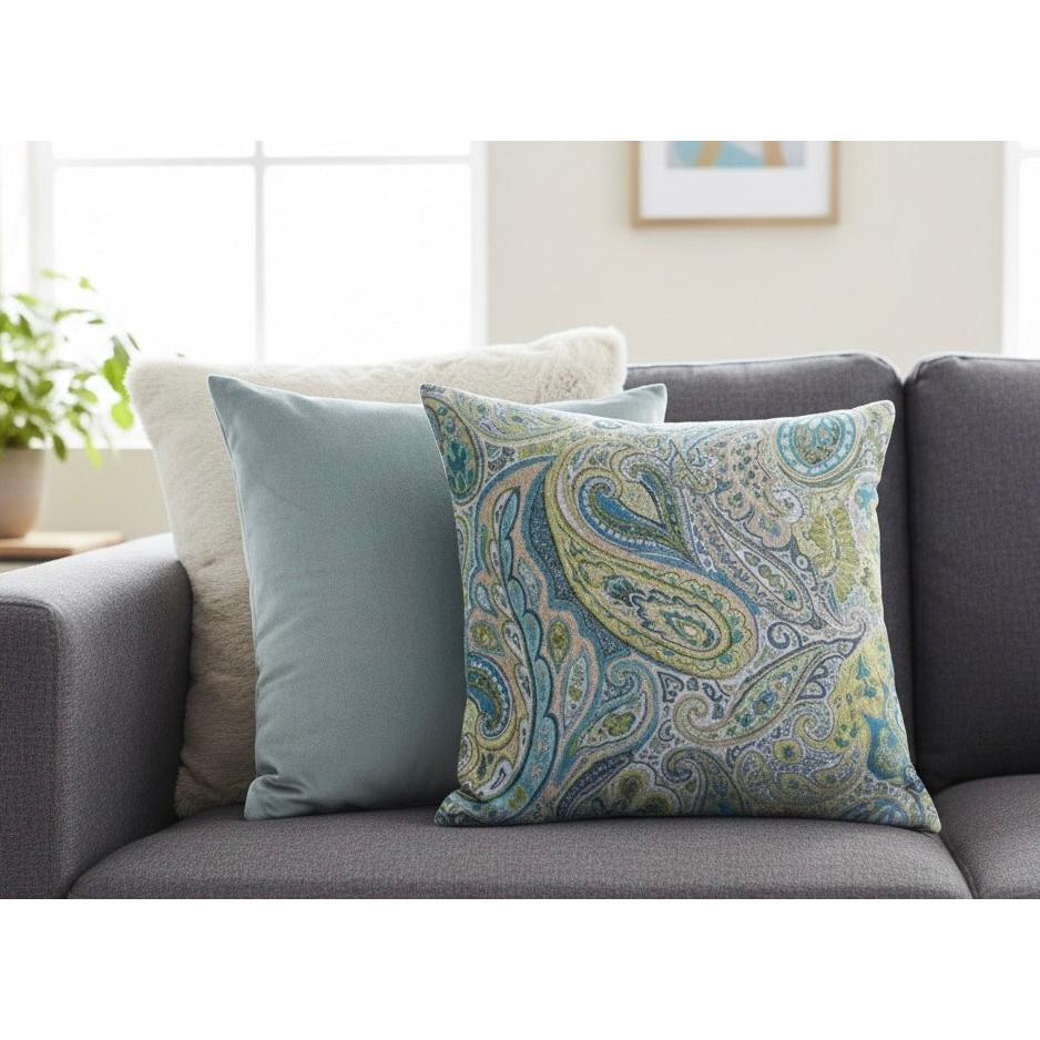 Core % 100 Pamuk Botanik Baskı Kırlent Kılıfı