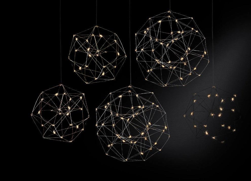 Cosmos Globe Nikel Sarkıt Avize