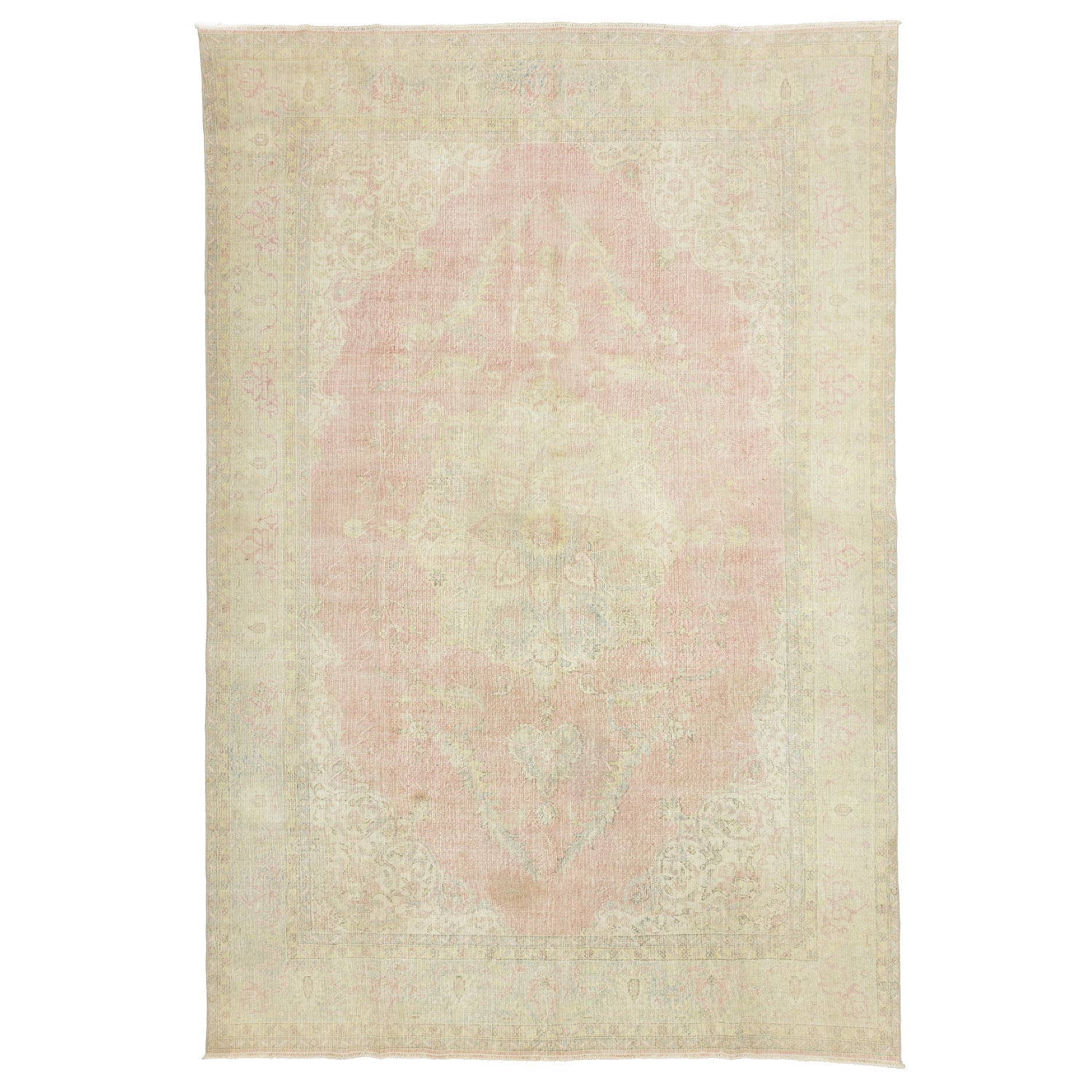 Craig Pastel Renkli El Dokuma Halı 253X387 Cm