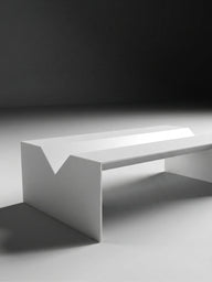 Cropa Metal Orta Sehpa / Dergilik-Orta Sehpa-Atelier Do-Beyaz-NowShopFun