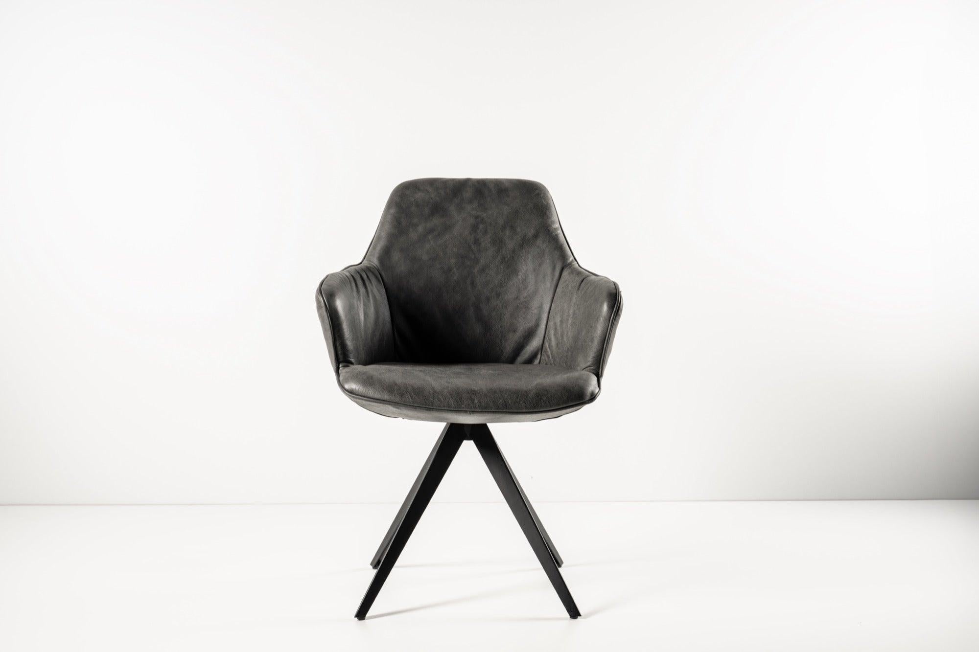 Cuba Gerçek Deri Sandalye