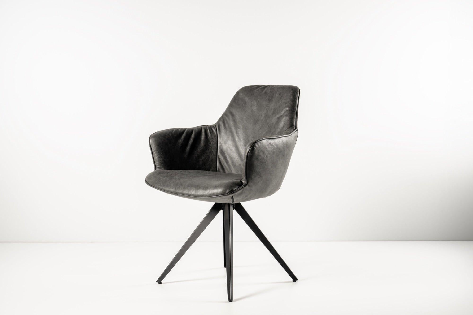 Cuba Gerçek Deri Sandalye