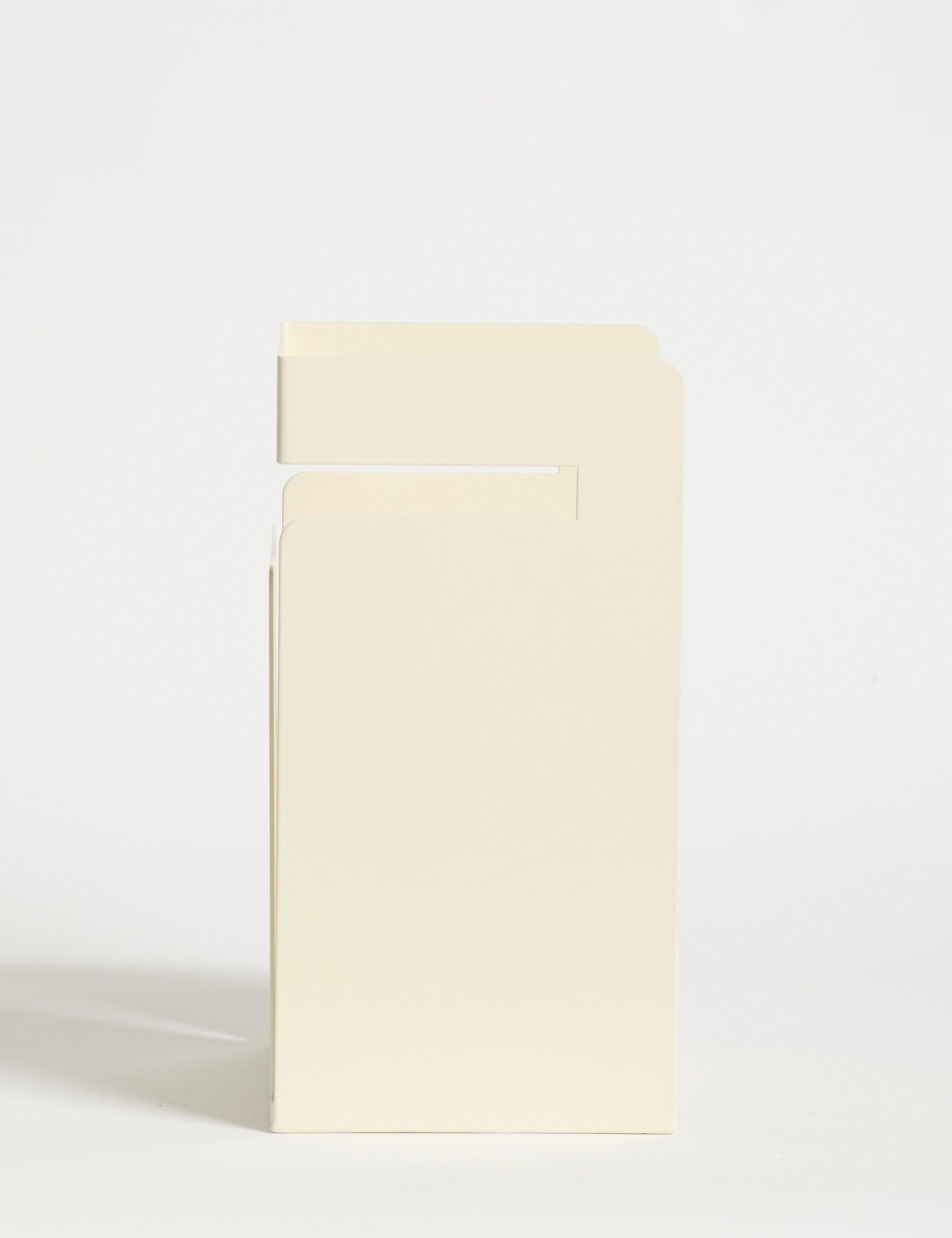 Cube Kitaplık Ve Çalışma Masası Düzenleyici - Krem