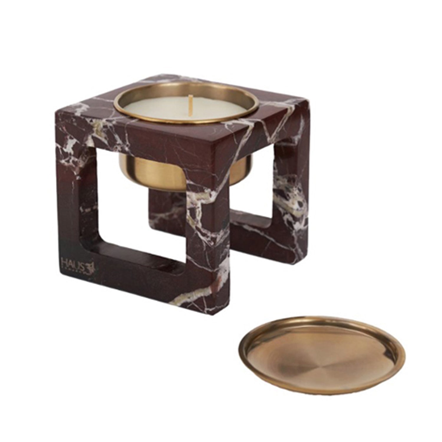 Cubic Ela Bordo Mermer Mumluk