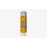 Cubo Puf Tabure-Puf-Lagu-Metalik-NowShopFun