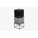 Cubo Puf Tabure-Puf-Lagu-Metalik-NowShopFun