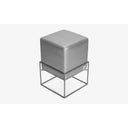 Cubo Puf Tabure-Puf-Lagu-Metalik-NowShopFun