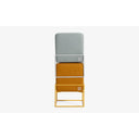 Cubo Puf Tabure-Puf-Lagu-Metalik-NowShopFun