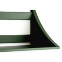Curve Raf - 75 cm | Orta Koyu Yeşil - So-Mass