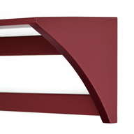 Curve Raf - 75 cm | Orta Pembe/Kırmızı - So-Mass