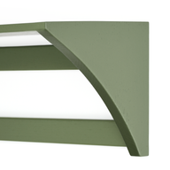Curve Raf - 45 cm | Soluk Yeşil - So-Mass