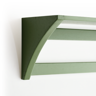 Curve Raf - 45 cm | Soluk Yeşil - So-Mass