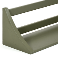 Curve Raf - 45 cm | Çimento Gri - So-Mass