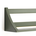 Curve Raf - 45 cm | Çimento Gri - So-Mass