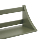 Curve Raf - 45 cm | Çimento Gri - So-Mass