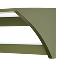 Curve Raf - 45 cm | Çimento Gri - So-Mass