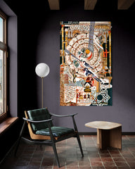 Cyclic Hopping Tablo-Tablo-EUDOIMONIART-Medium-NowShopFun