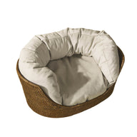 Rattan Evcil Hayvan Yatağı-Evcil Hayvan Yatağı-King Zoo-NowShopFun