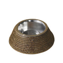 Rattan Evcil Hayvan Mama Kabı