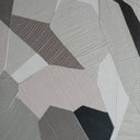 Layered Traces #06 Tablo-Tablo-The Clique Artworks-40 × 60 cm/15.7 × 23.6 in-Tuval üzerine akrilik boya ve modelleme-NowShopFun