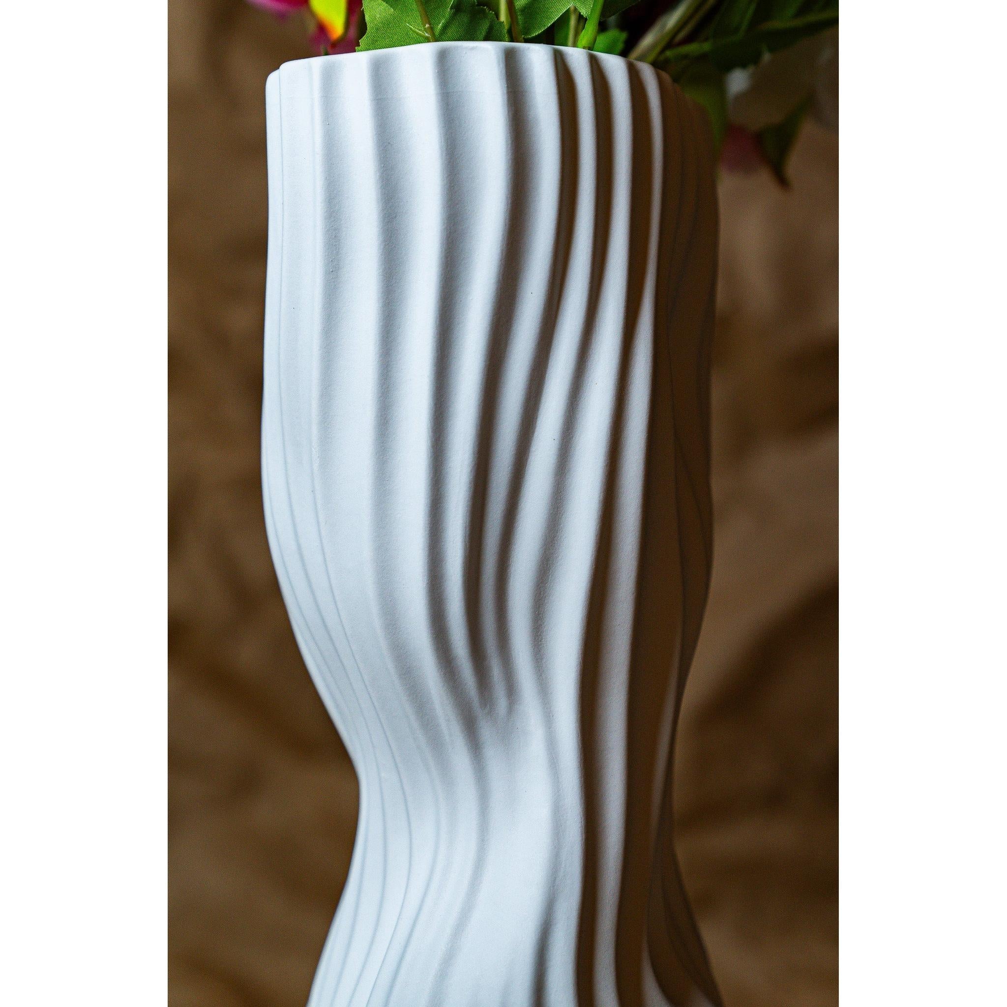 Dalgaların Sesi Seramik Vazo