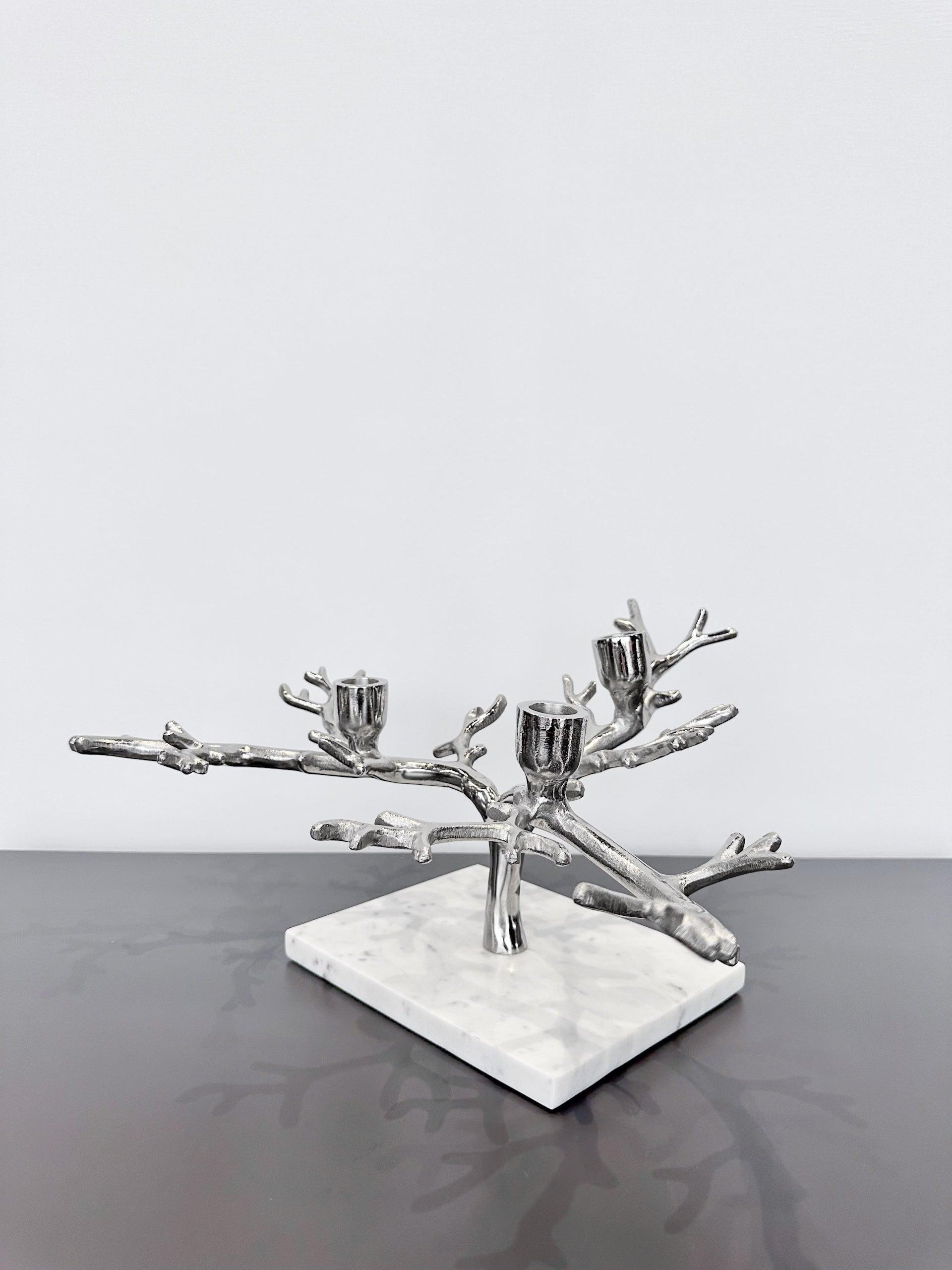 Dallı Dekoratif Mumluk