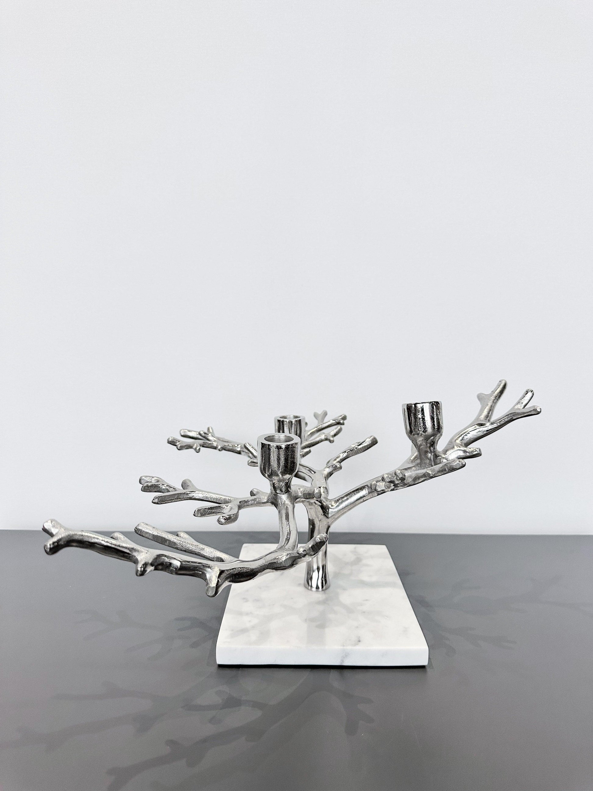 Dallı Dekoratif Mumluk