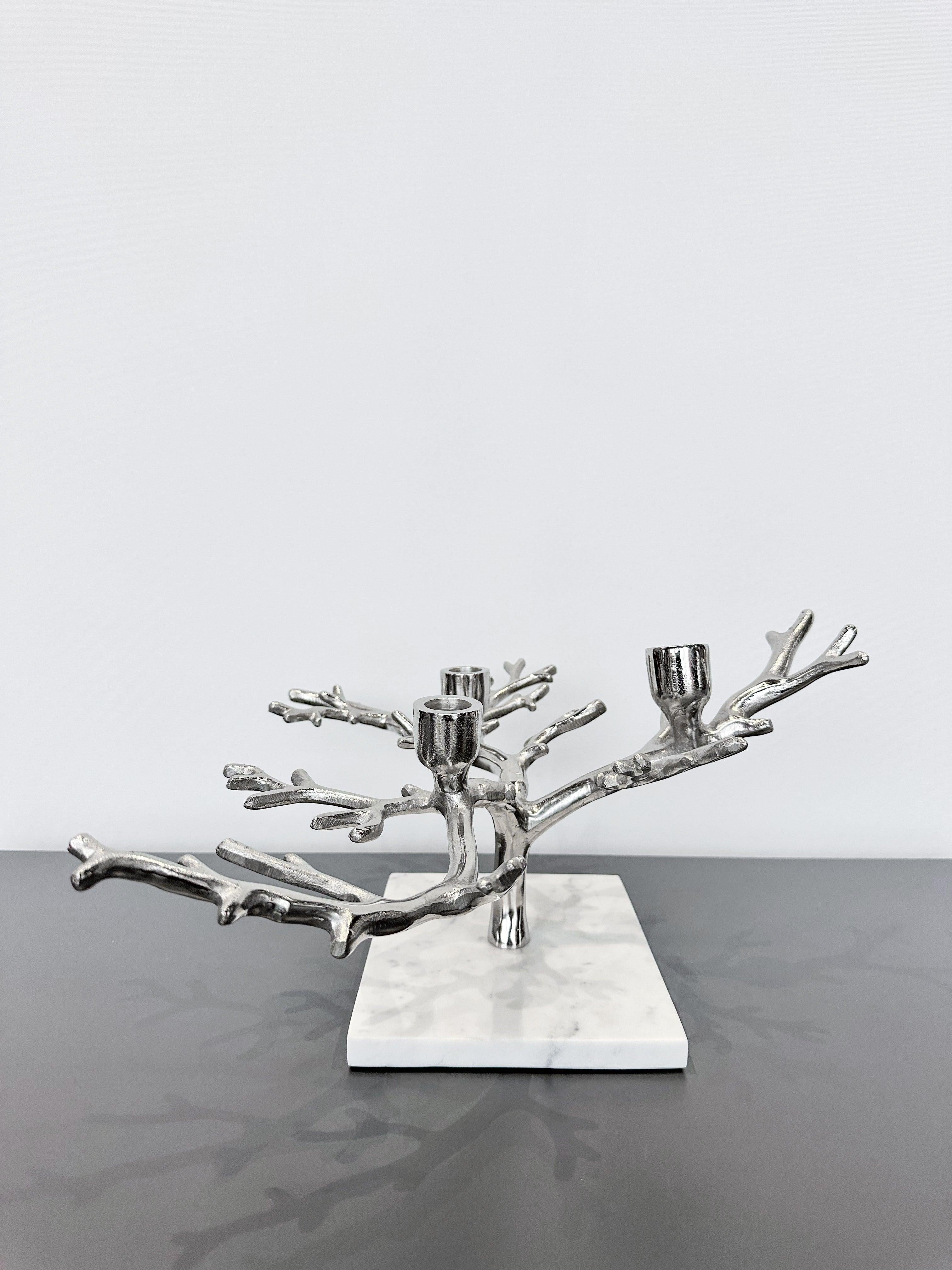 Dallı Dekoratif Mumluk