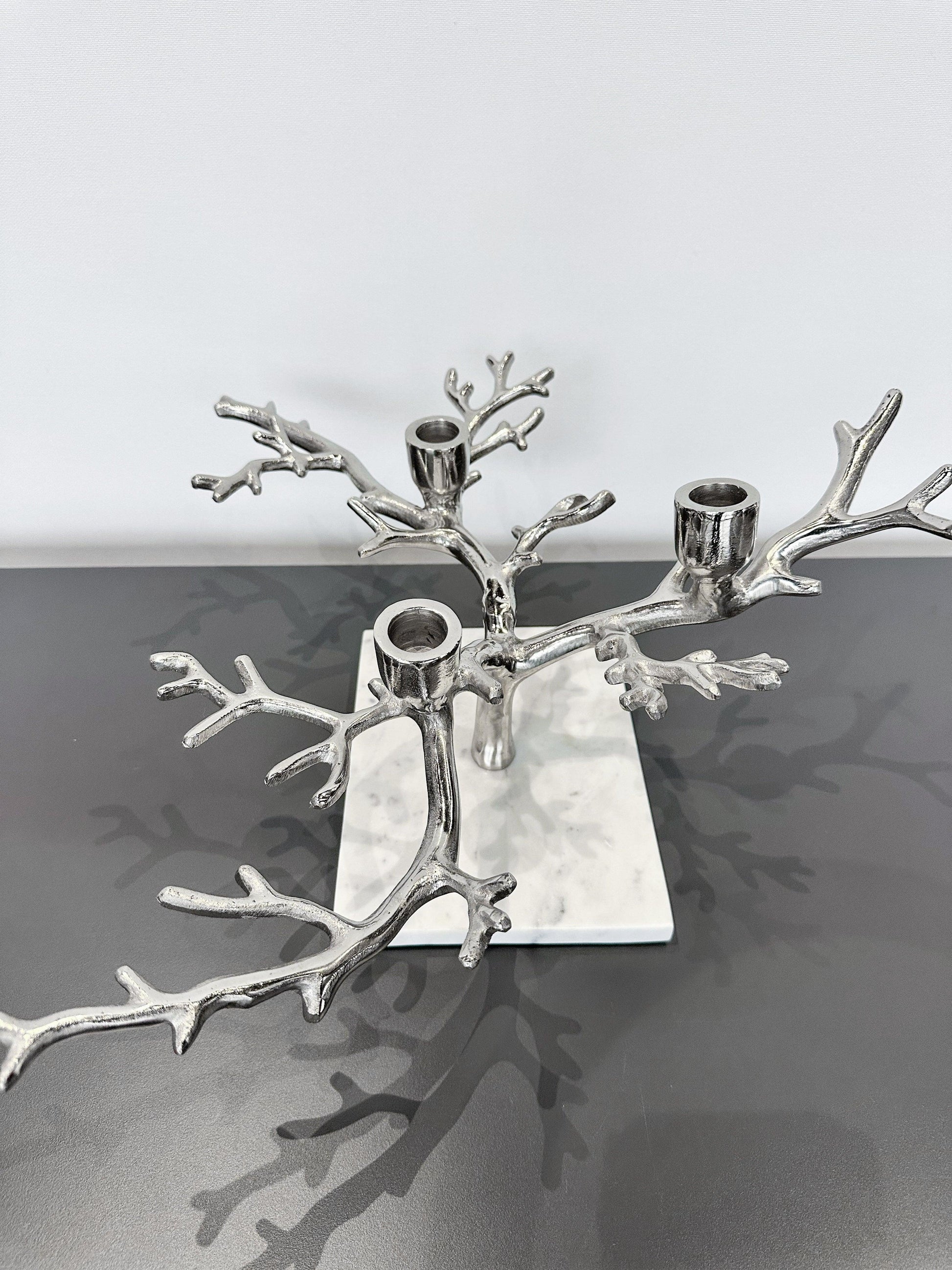 Dallı Dekoratif Mumluk