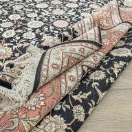 Dalya Çiçek Desenli El Dokuma Halı 182X274 Cm-Kilim & Halı-Soho Antiq-NowShopFun