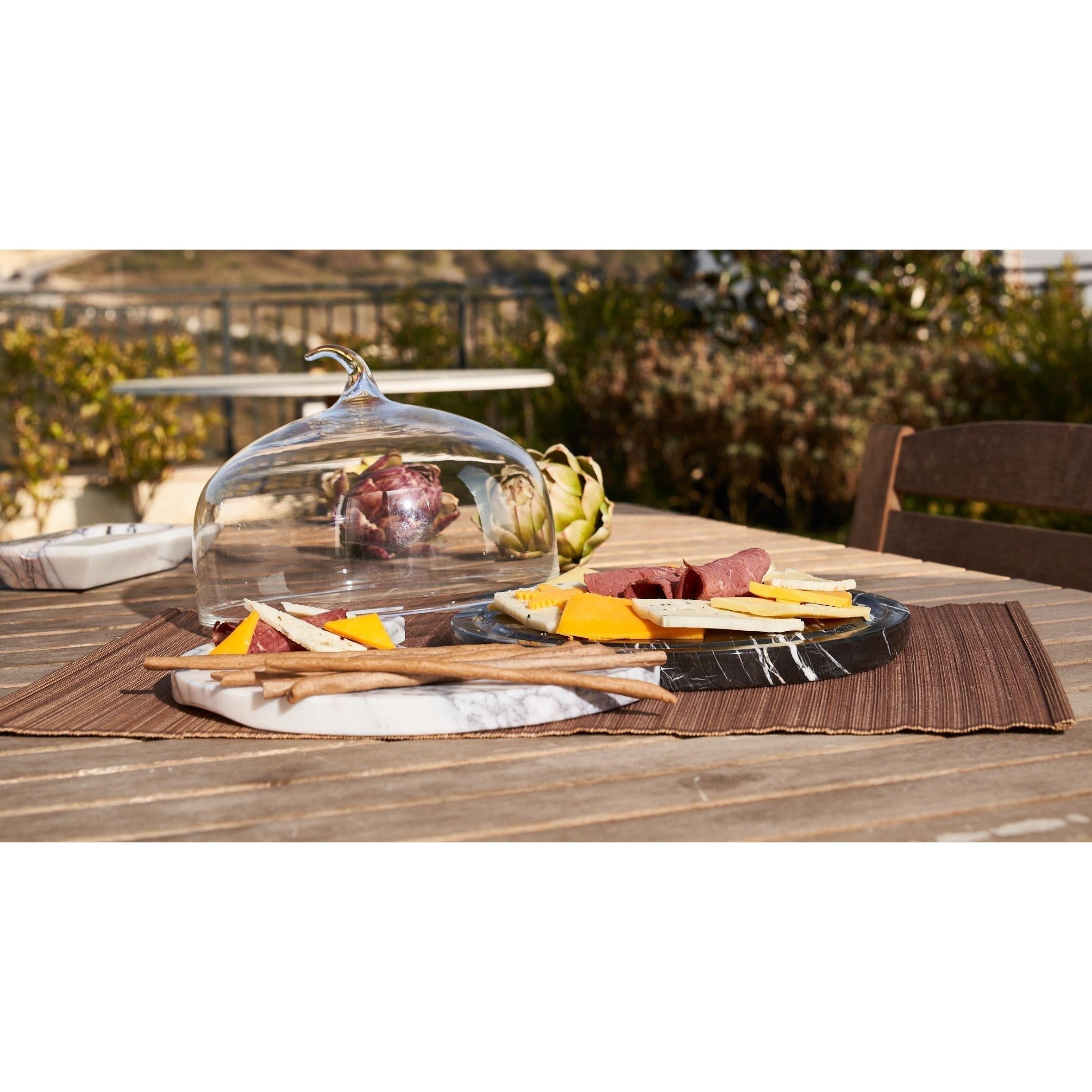 Day & Night Mermer Cam Kapaklı Sunumluk