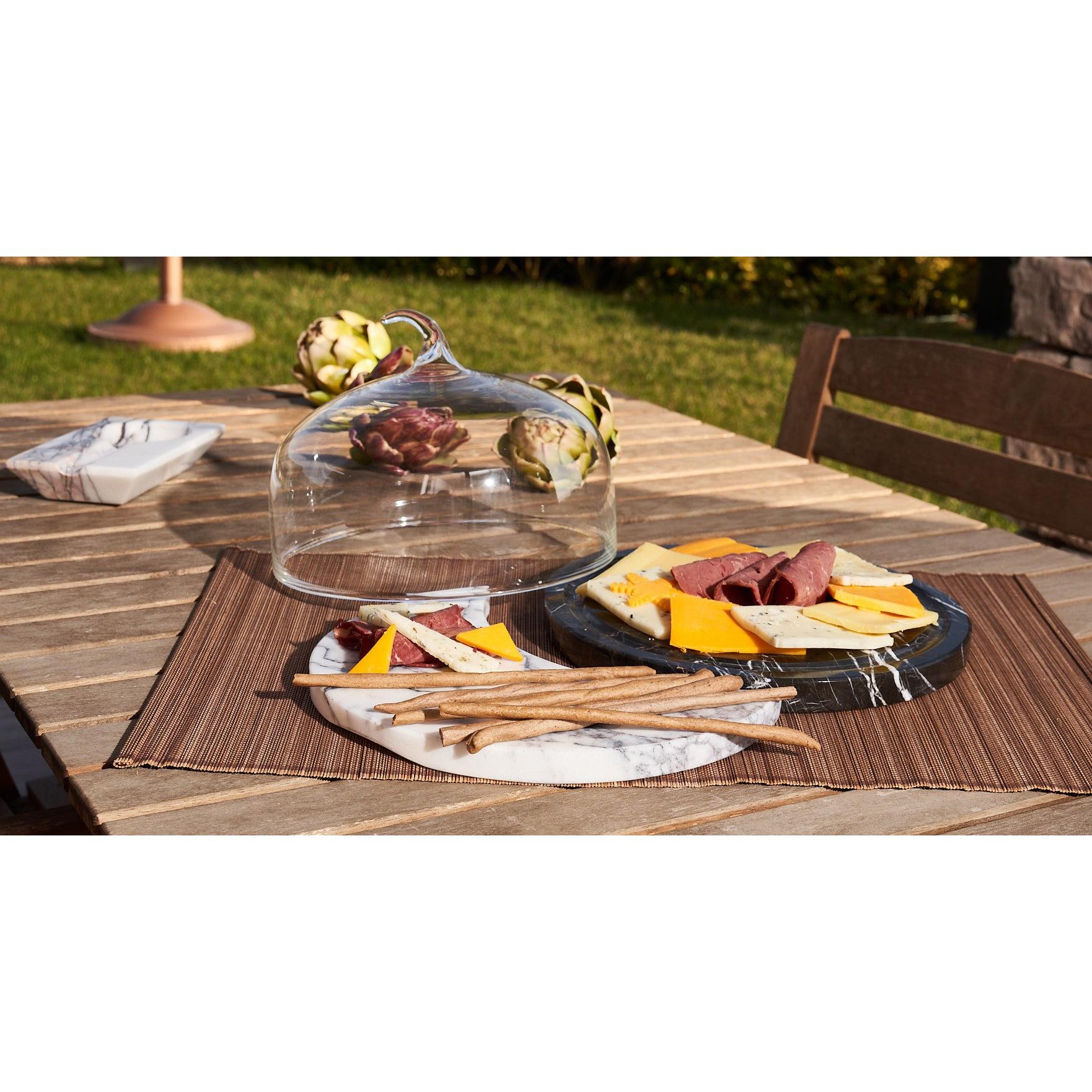 Day & Night Mermer Cam Kapaklı Sunumluk