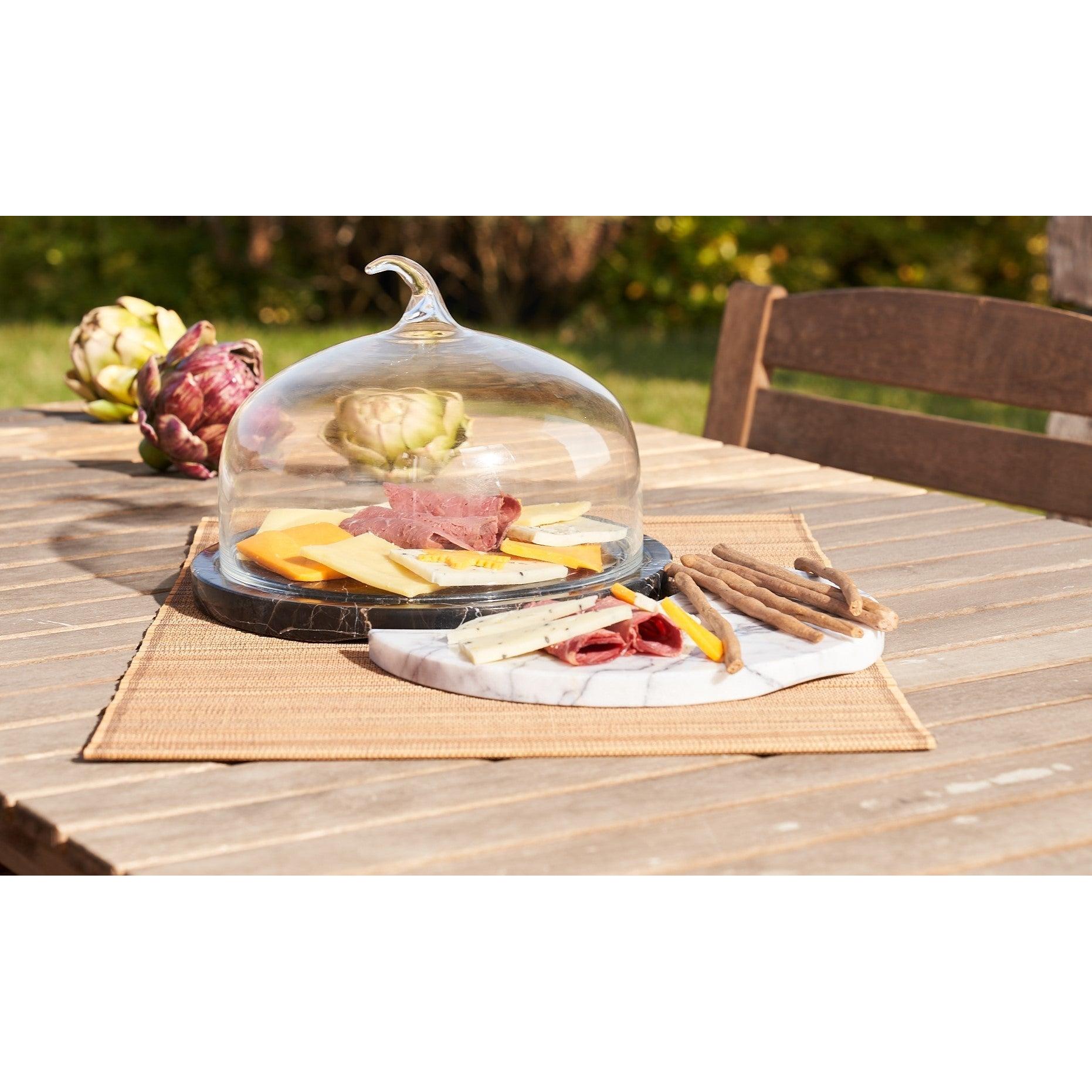 Day & Night Mermer Cam Kapaklı Sunumluk