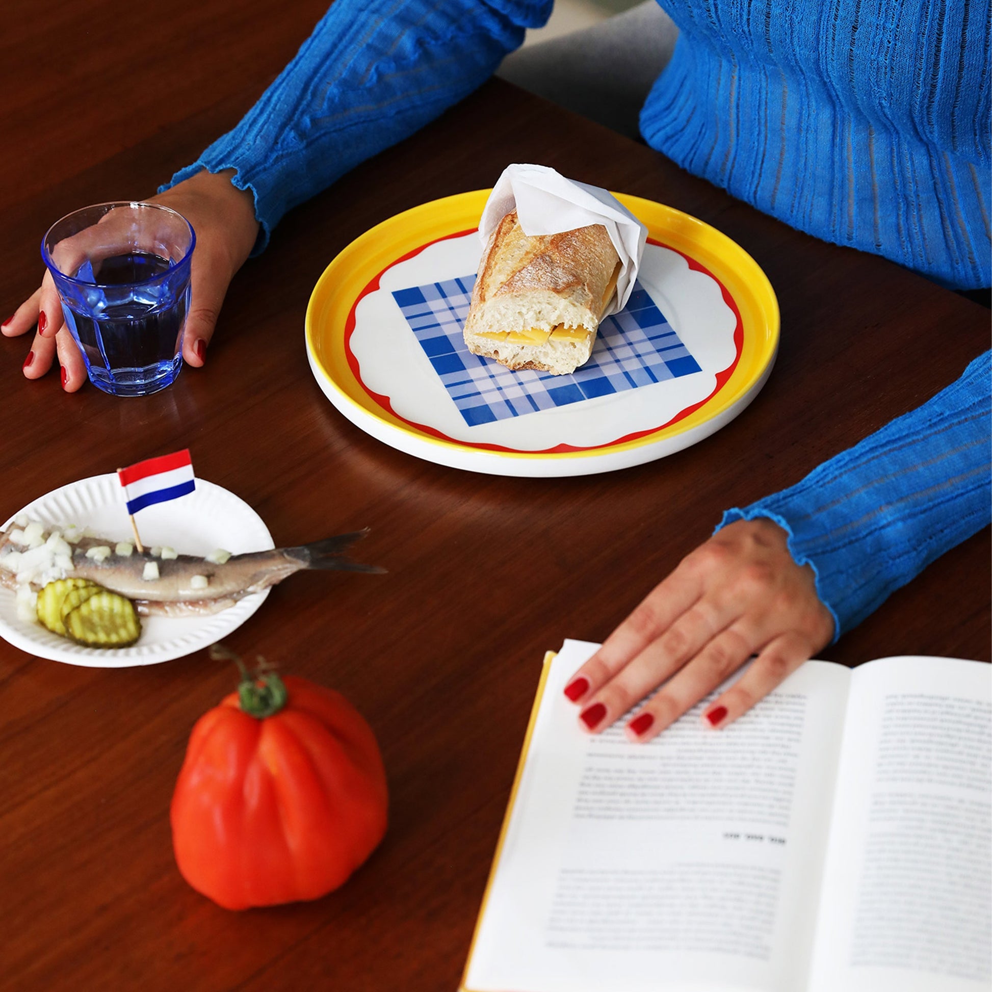 Daydream 6'Lı Kemik Porselen Tabak