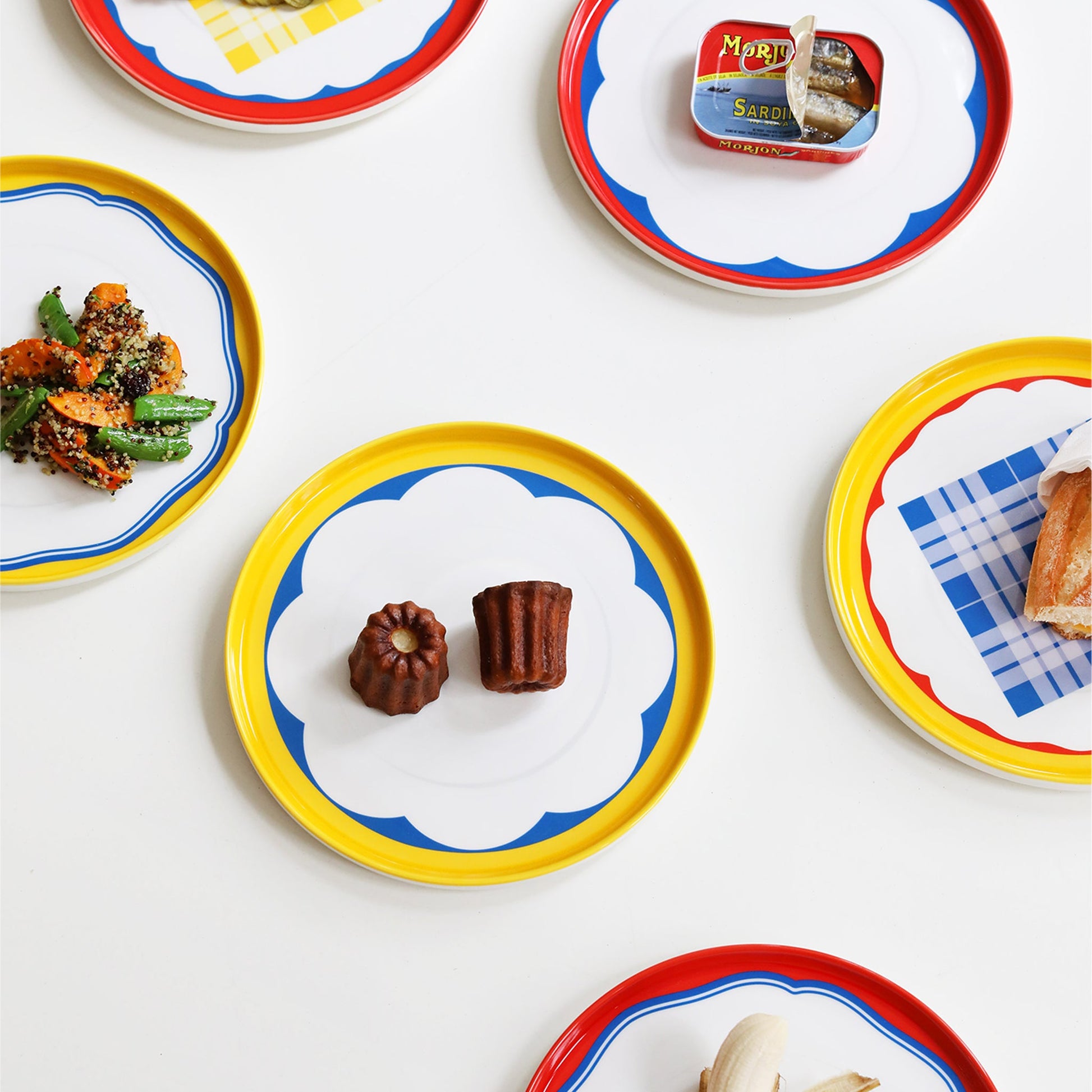 Daydream 6'Lı Kemik Porselen Tabak