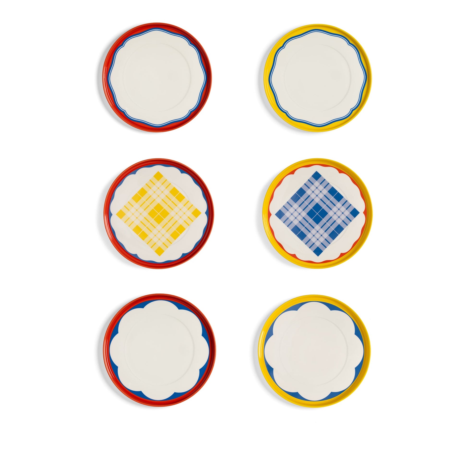 Daydream 6'Lı Kemik Porselen Tabak