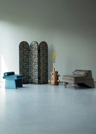 Dazed Kayın Ağacı Kadife Puf-Puf-ALPAQ STUDIO-NowShopFun