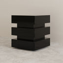 De Stijl Cubic Yan Sehpa / Tabure Küçük, Bej