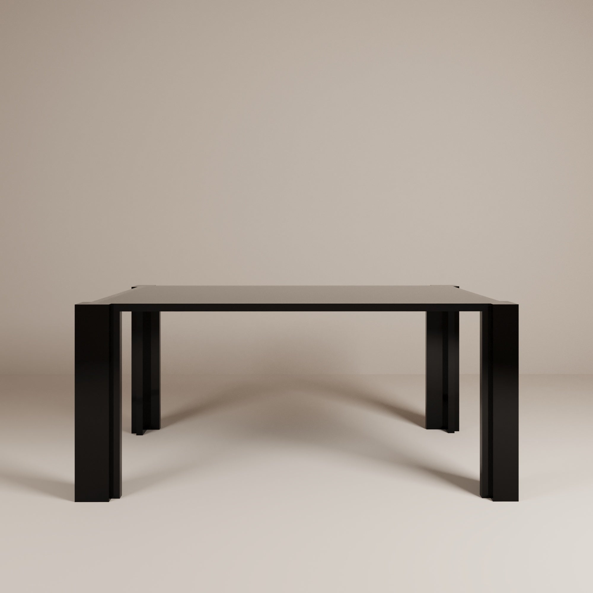 De Stijl Masa - Siyah